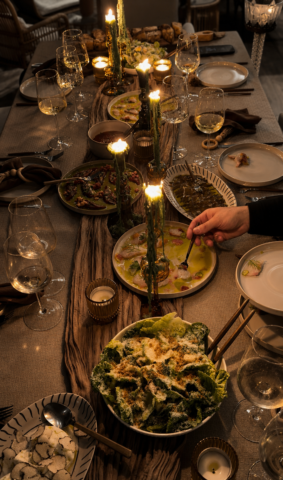 The Candlelit Table